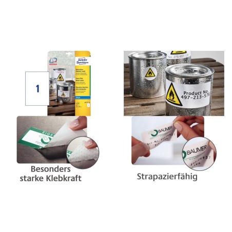Avery Self-Adhesive Label Rectangle